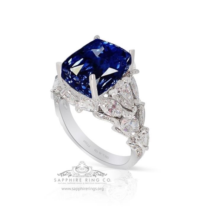 5.54 ct Natural Sapphire Ring
